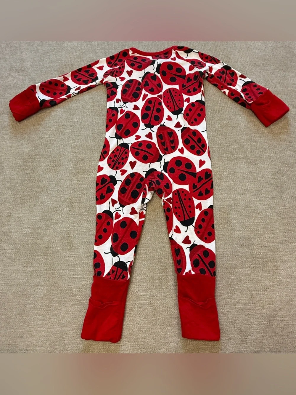 Little Sleepies Love Bugs Zippy 3-6 Months